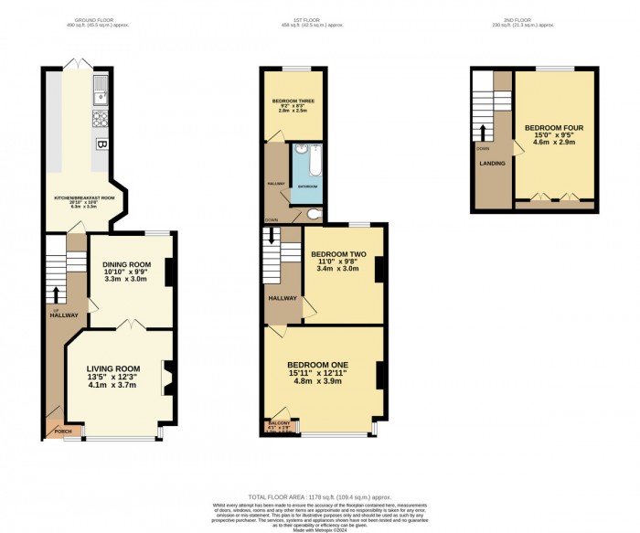 Floorplans For Victoria Avenue, Margate