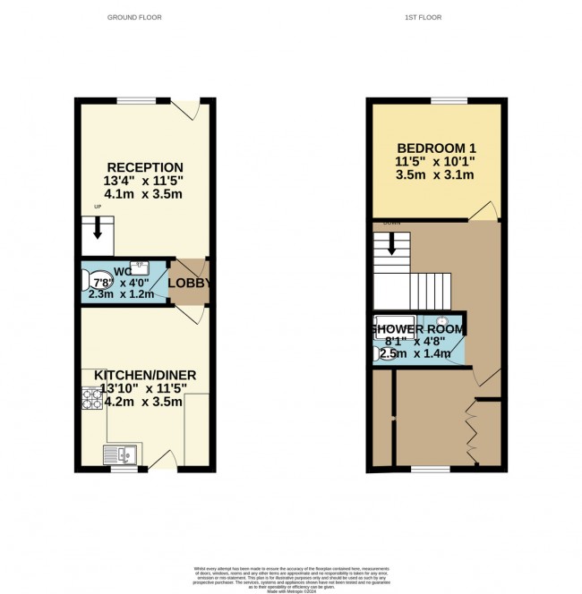 Floorplan for St. Johns Street, Margate