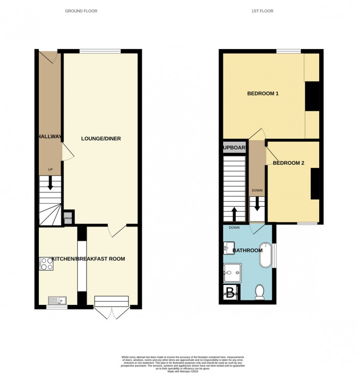 Floorplans For Denmark Road, Ramsgate