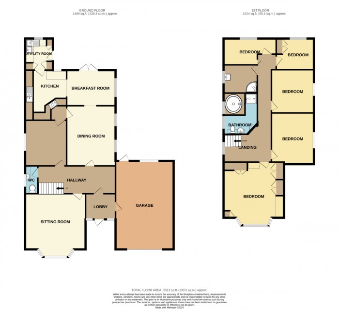 Floorplans For Cliftonville, Margate